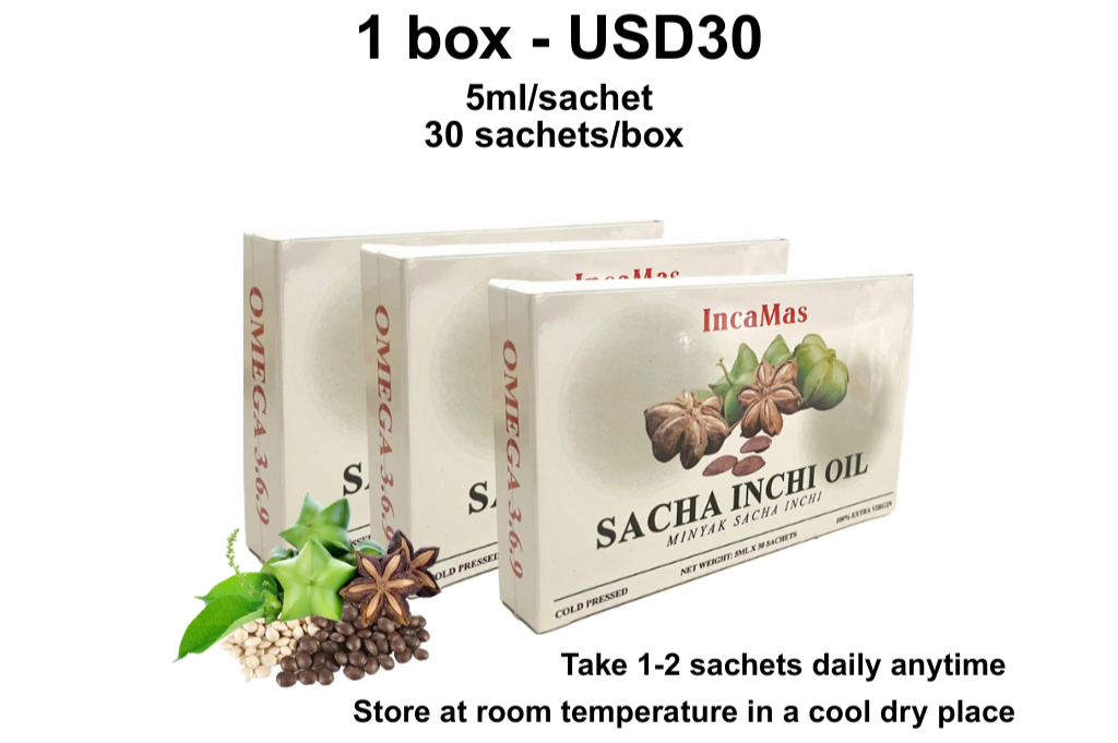 Incamas - Sacha Inchi Oil (Omega 3,6,9)